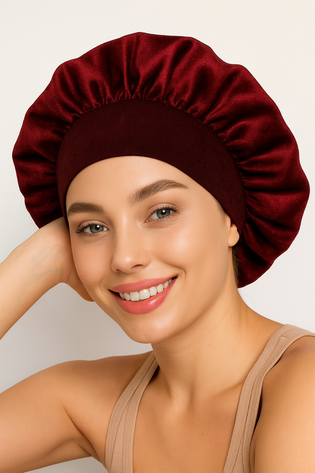 Gorro de seda
