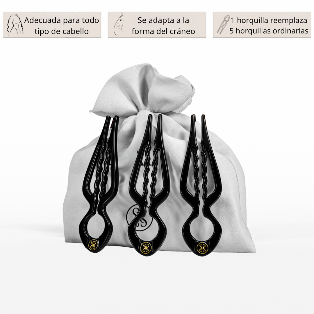 Horquilla Premium - Pack de 3