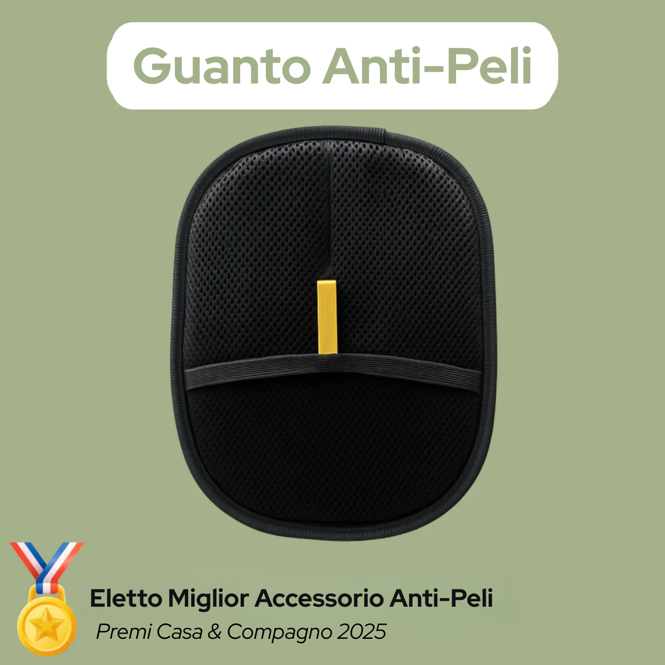 Emporio Animale™ Guanto Antipeli Riutilizzabile ed Ecologico