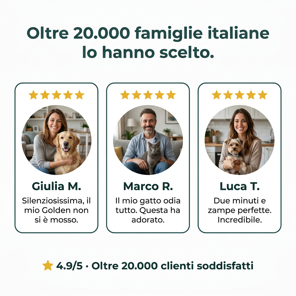 Zampe Pulite, Animale Felice. Finalmente