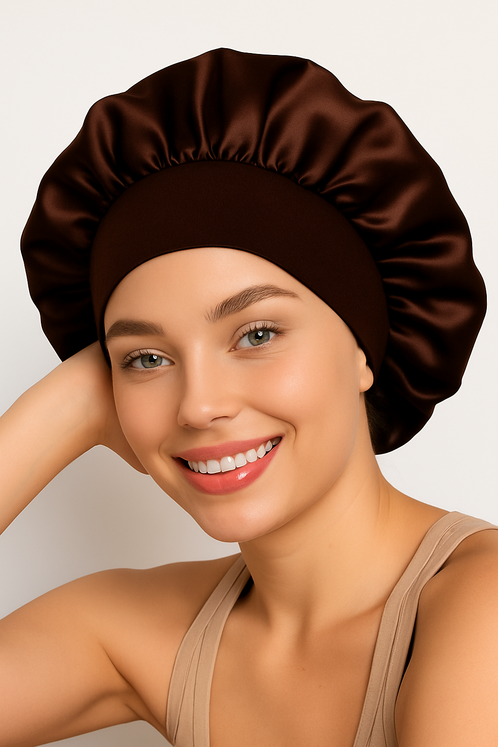 Gorro de seda