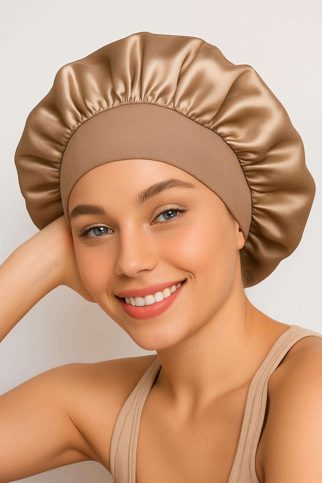 Gorro de seda