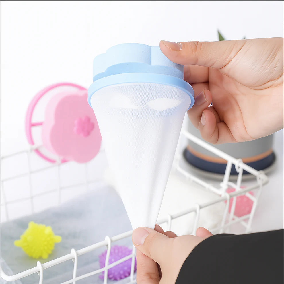 Set di 4 Capsule Rimuovi Peli per Lavatrice