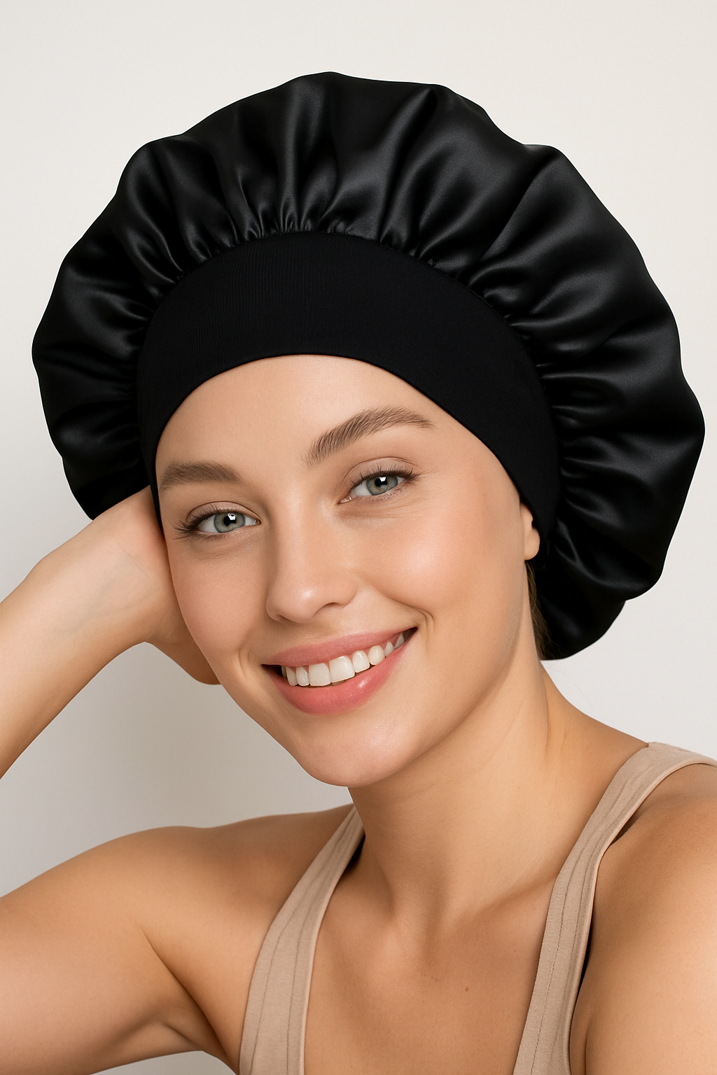 Gorro de seda