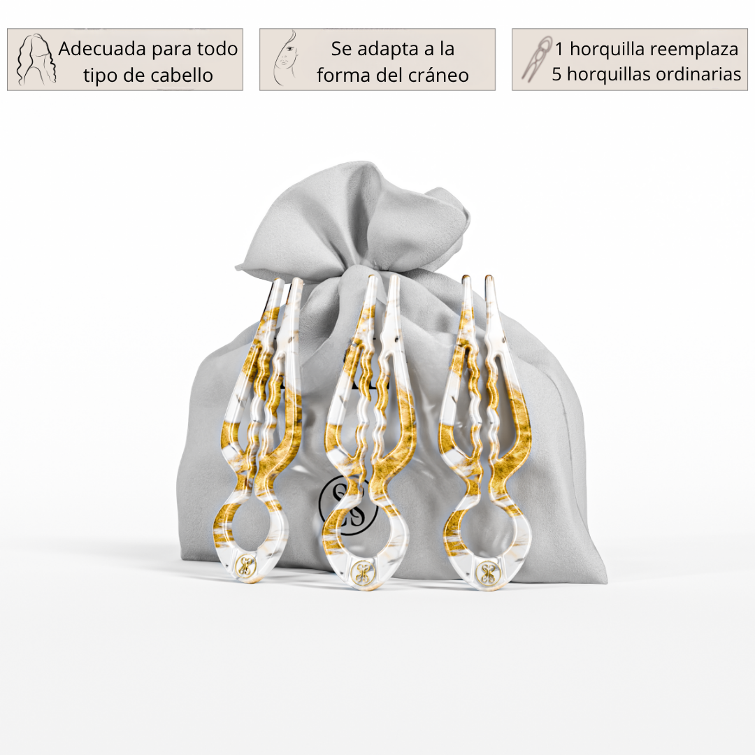 Horquilla Premium - Pack de 3