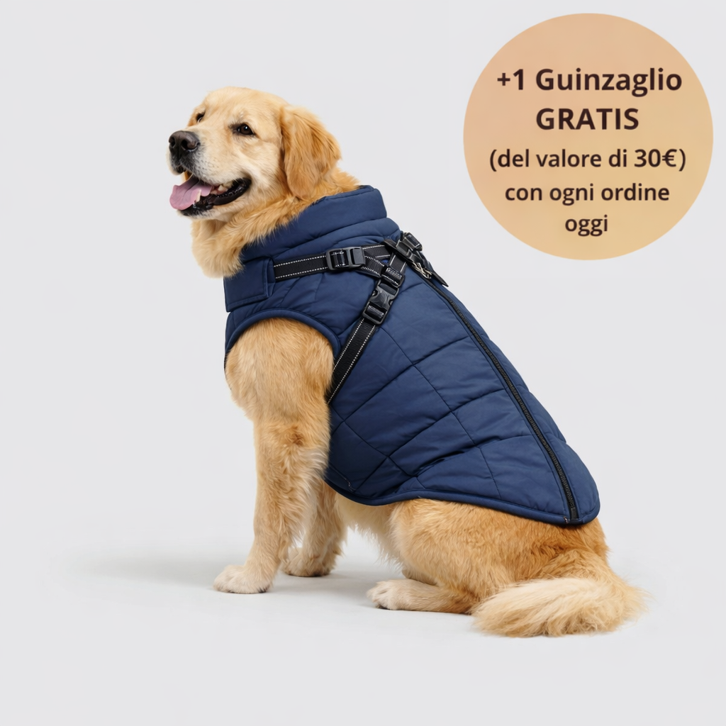 Emporio Animale™ Giacca Invernale 3 in 1 + Guinzaglio OMAGGIO