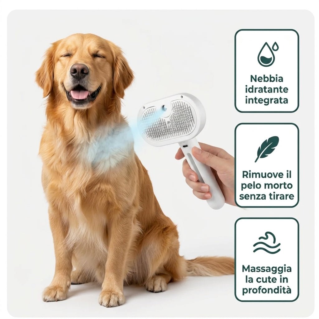 Spazzola Idratante - Lava il tuo cane senza acqua (Copie)