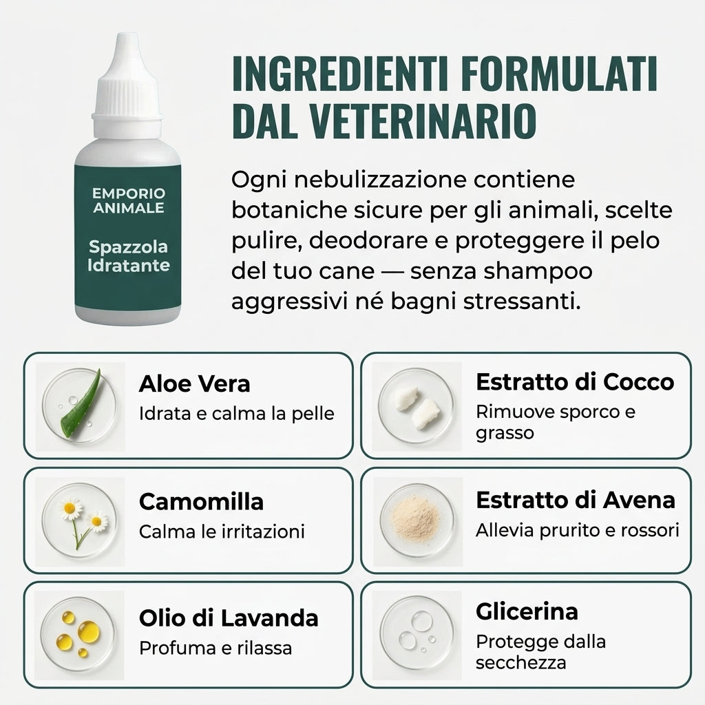 Spazzola Idratante - Lava il tuo cane senza acqua (Copie)
