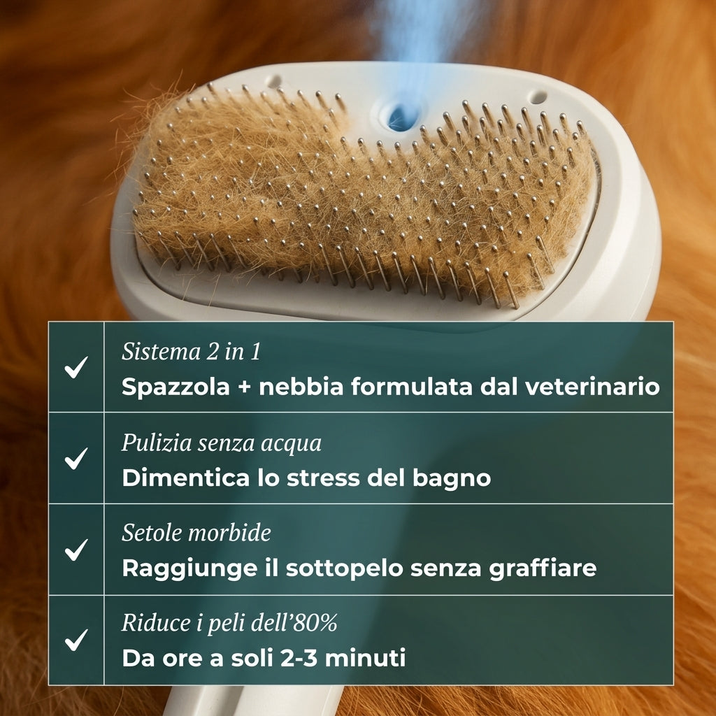 Spazzola Idratante - Lava il tuo cane senza acqua (Copie)