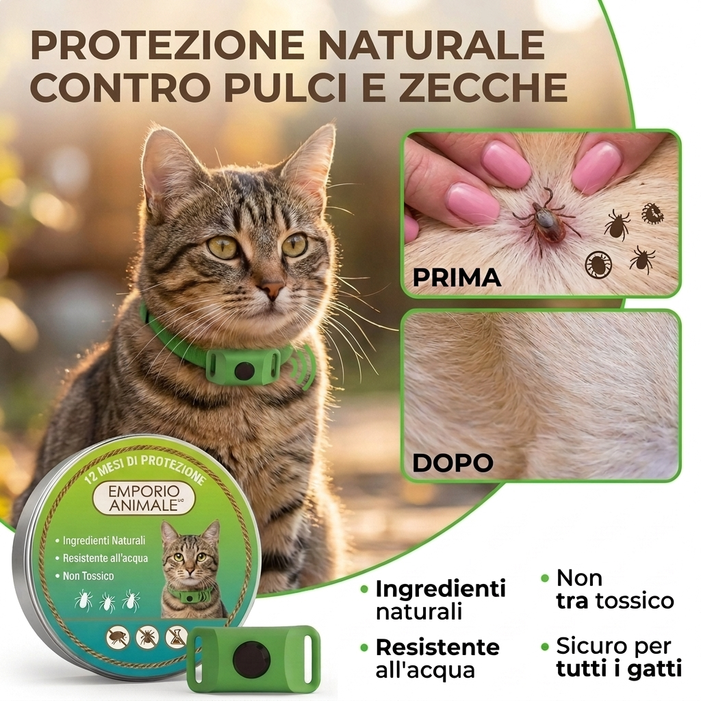 Addio Pulci e Zecche. Per 12 Mesi.