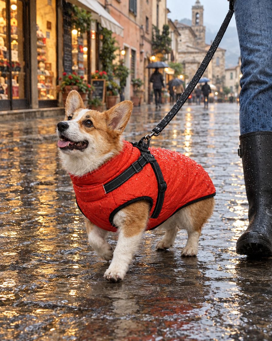 Passeggiata con la giacca